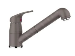 Blanco Daras S - Keukenkraan Met Uittrekbare Uitloop, Grijs 526936