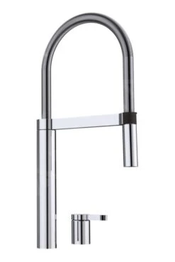 Blanco Culina S - Spoelkraan Met Flexibele Arm, 2-gats Inbouw, Chroom 519782