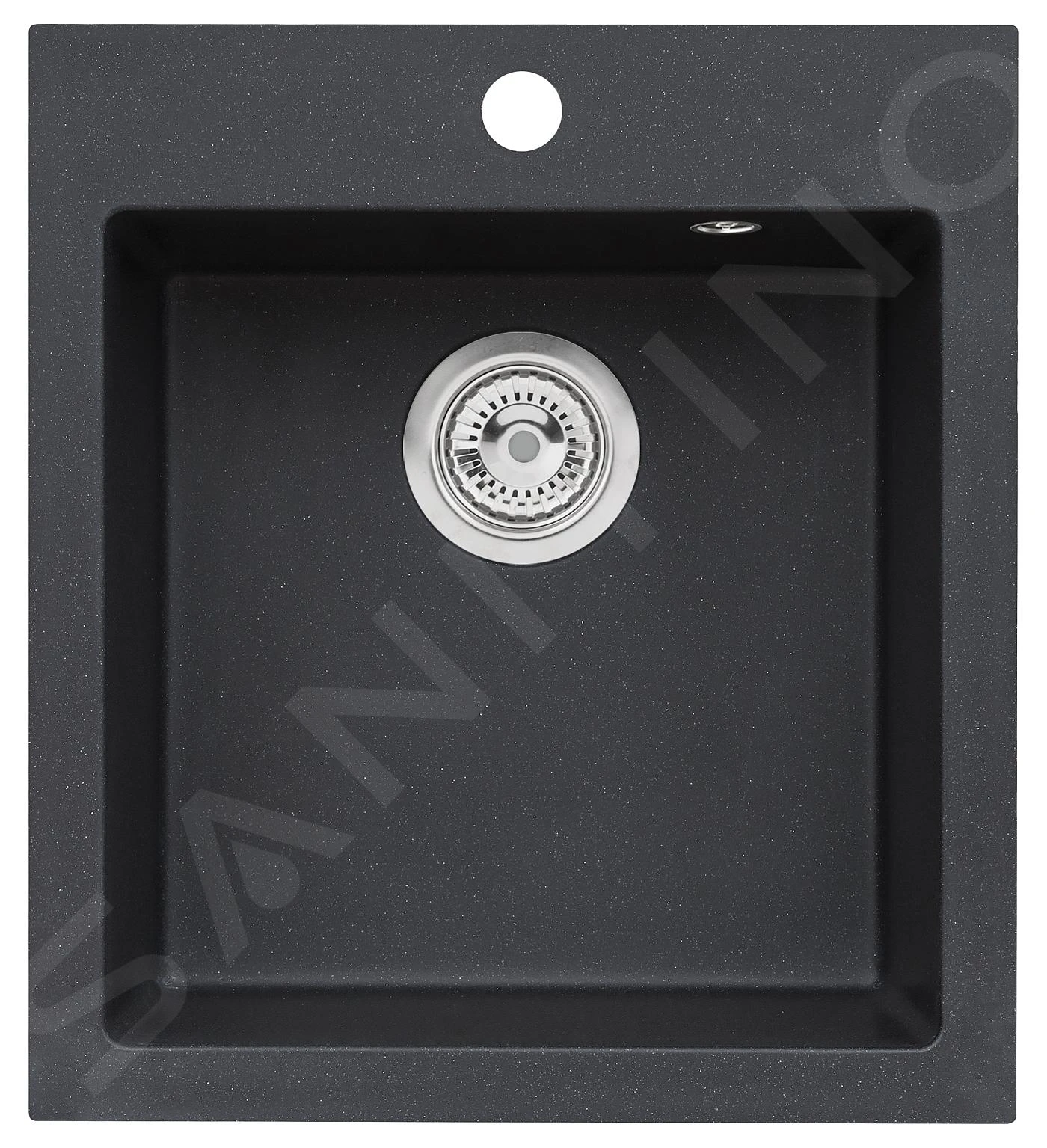 Alveus Cortina - Granieten Spoelbak 450x500 Mm, Carbon 1133432