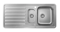 Hansgrohe Spoelbakken - Inbouw Spoelbak S4113-F500 Met Afdruip En Waste Inrichting, RVS 43339800