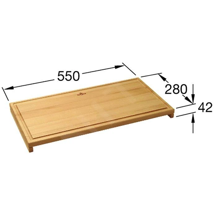 Villeroy & Boch Toebehoren - Set Van Snijplank En Draadmand, Beukenhout/rvs 8K991000 - Afbeelding 2