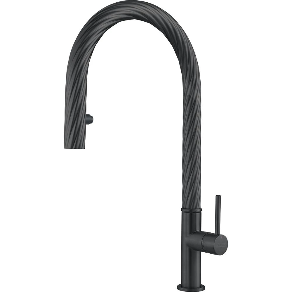 Franke Maris - Keukenkraan FP 6698.901 Met Uittrekbare Sproeikop, Mat Zwart 115.0576.698