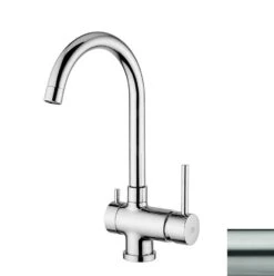 Paffoni Stick - Keukenkraan Met Filter, Rvs SK190ST