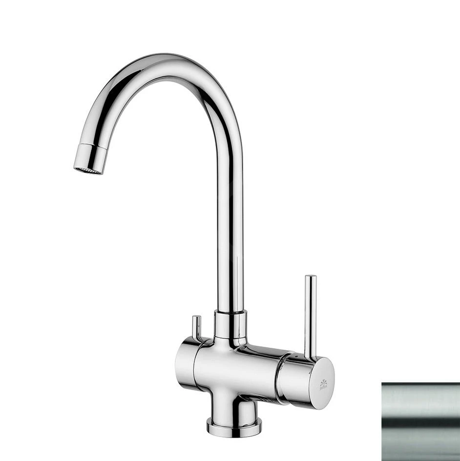 Paffoni Stick - Keukenkraan Met Filter, Rvs SK190ST