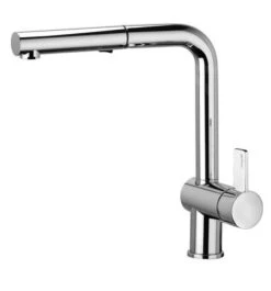 Paffoni Rock - Keukenkraan Met Uittrekbare Handdouche, Chroom RO285CR