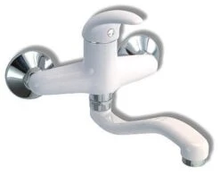 Novaservis Metalia 55 - Keukenkraan, Wit/chroom 55070,1