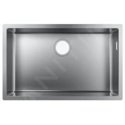 Hansgrohe Spoelbakken - Onderbouwspoelbak S719-U660, Roestvrij Staal 43428800