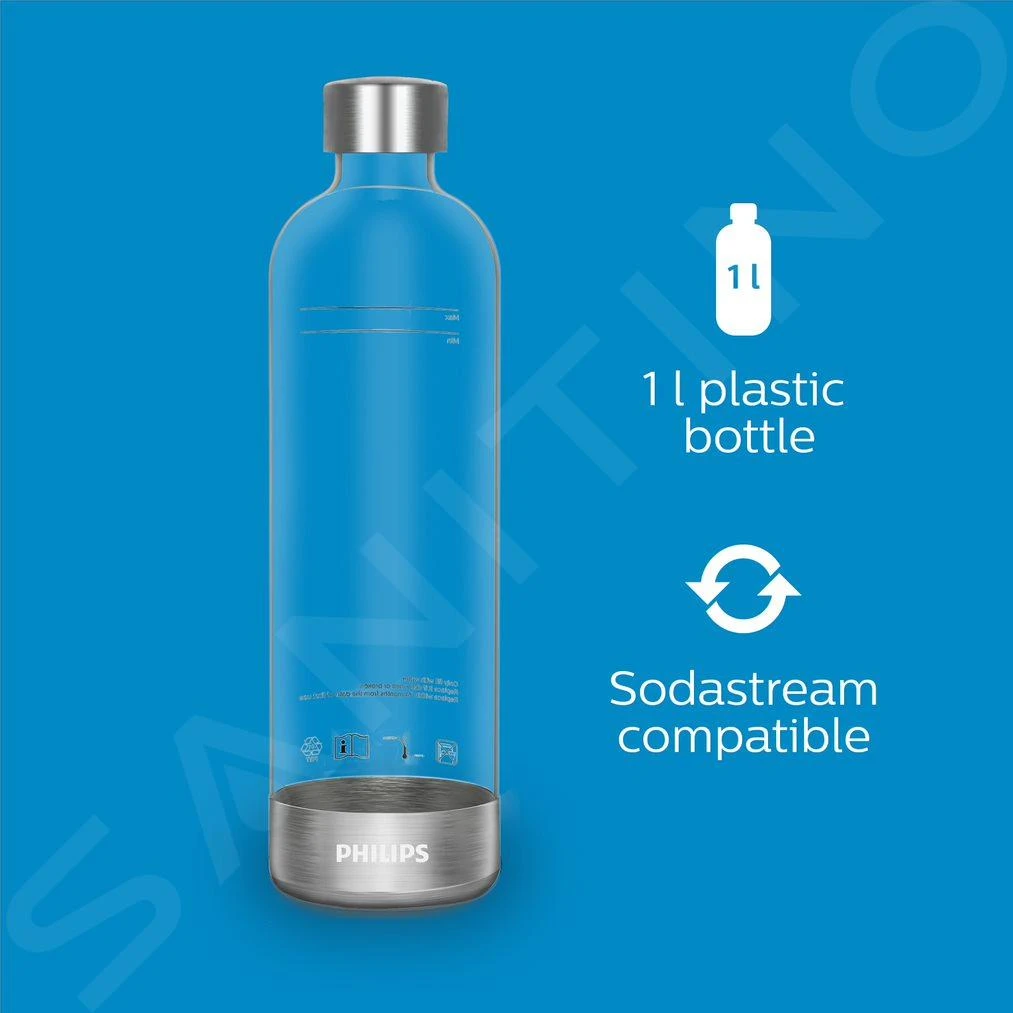 Philips GoZero - Sodamaker Viva Met Toebehoren, Zwart ADD4902BK/10 - Afbeelding 6