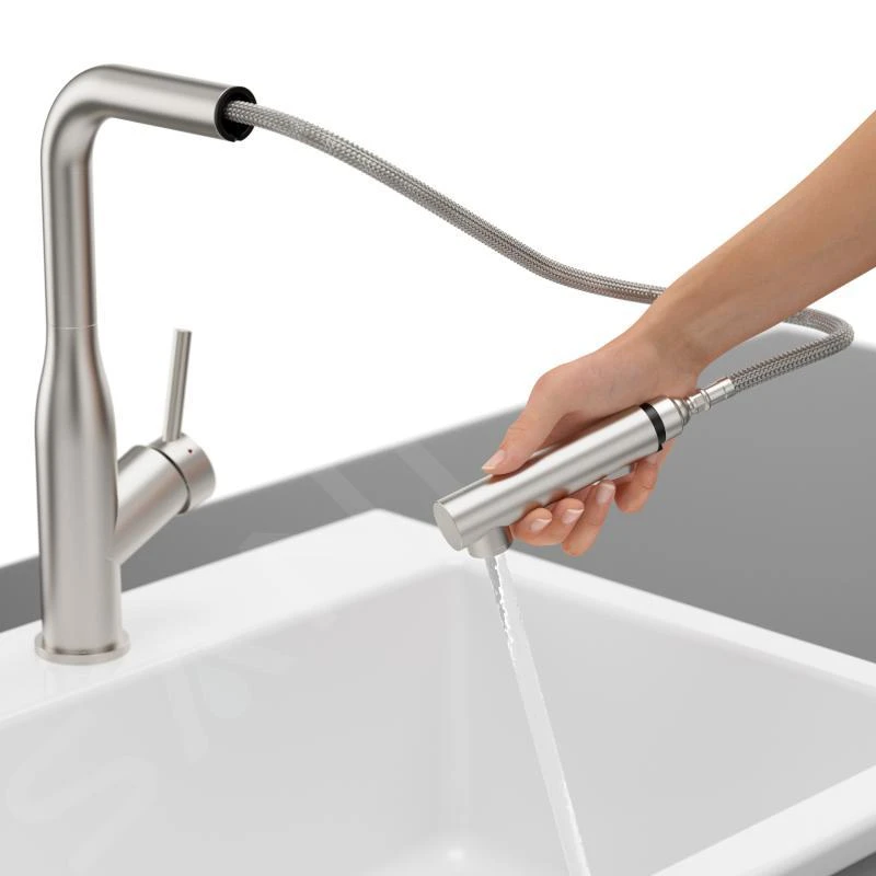 Villeroy & Boch Subway Style Shower - Keukenkraan Met Uittrekbare Sproeikop, Rvs 928500LC - Afbeelding 5