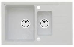 Alveus Intermezzo - Granieten Spoelbak 780x480 Mm, Arctic 1117051