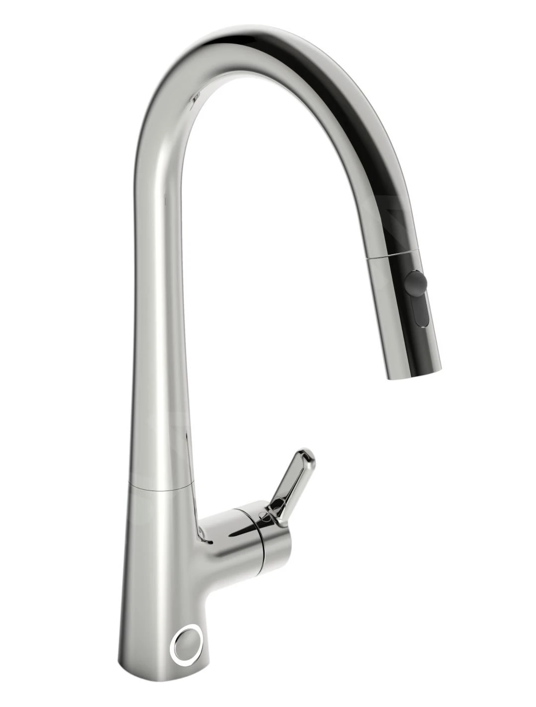 Hansa Designo - Keukenkraan Met Multiaansluiting, Elektronische Bediening, Chroom 51372283