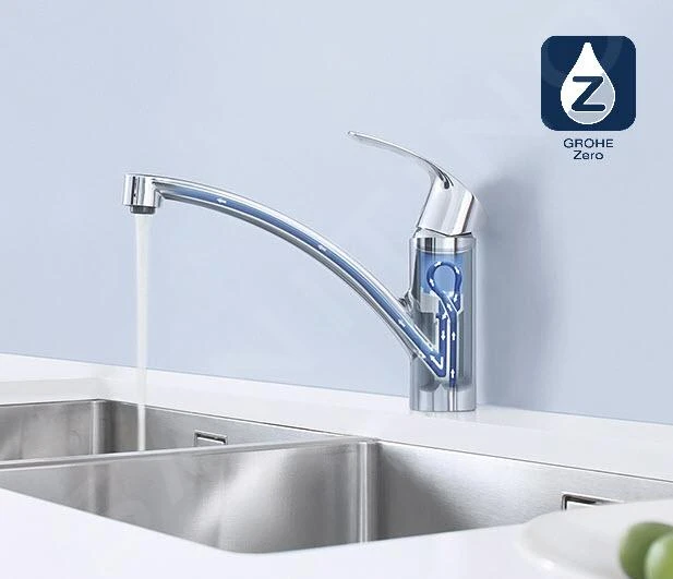 Grohe Concetto - Keukenkraan Met Uittrekbare Handdouche, Chroom 32663003 - Afbeelding 6