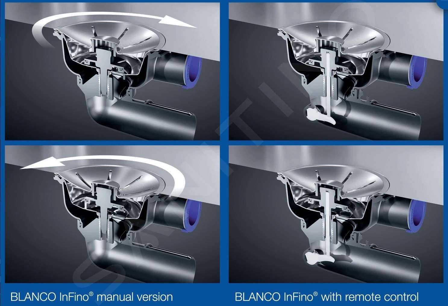 Blanco Etagon 500 - Silgranit Spoelbak, 530x460 Mm, Met Verschillende Niveaus, Tartufo 522234 - Afbeelding 4