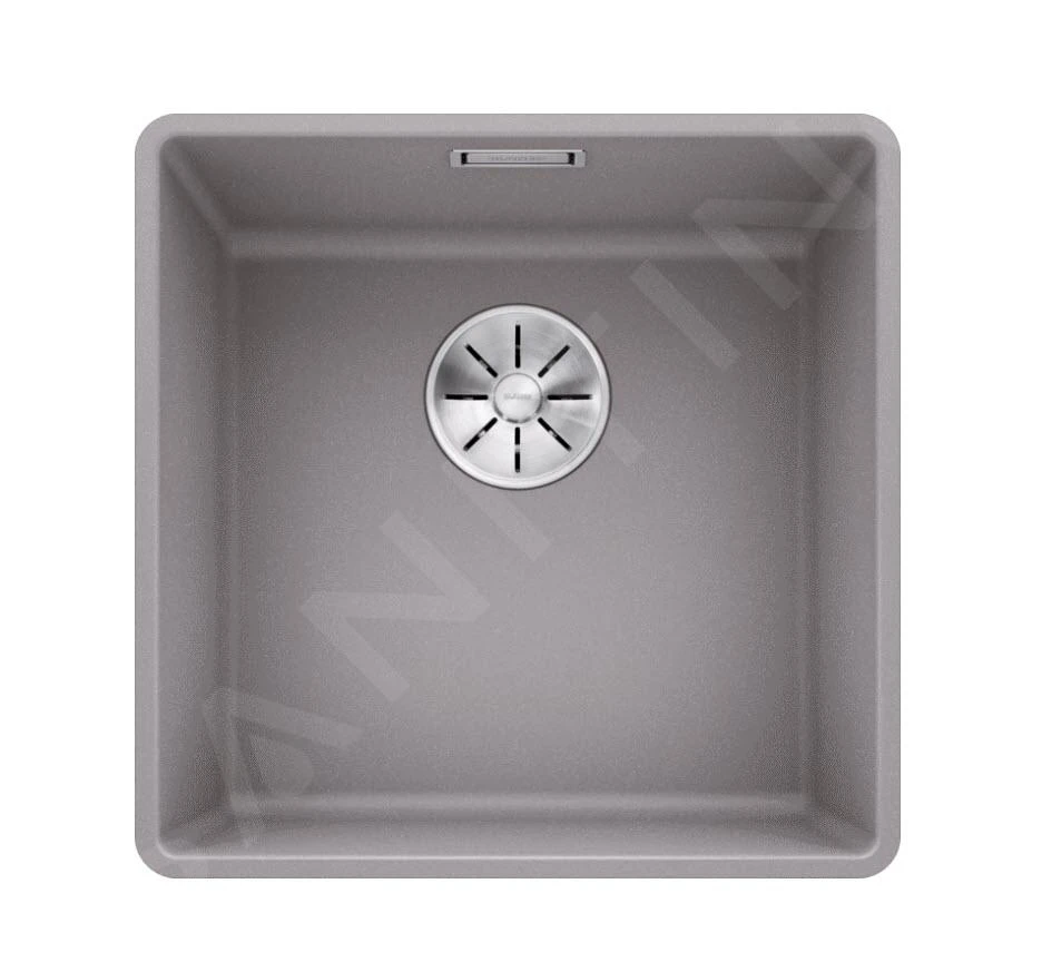 Blanco Subline 400 - Silgranit Spoelbak, 427x427 Mm, Aluminium 523496