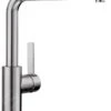 Blanco Lanora S - Keukenkraan Met Uittrekbare Sproeikop, Geborsteld Rvs 523123