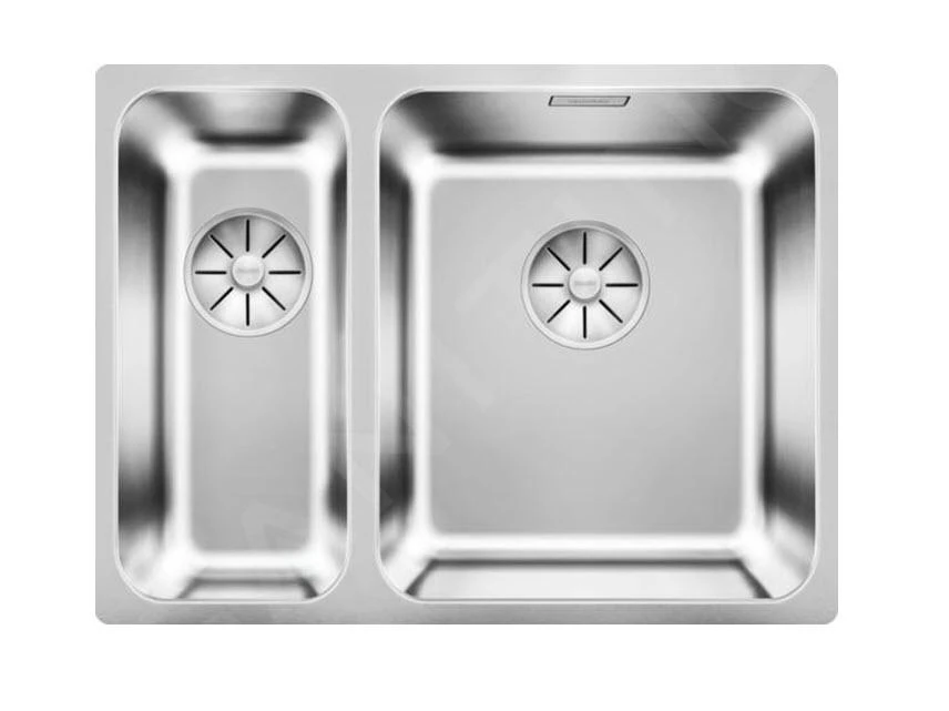 Blanco Solis 340/180 - Spoelbak, 585x440 Mm, Geborsteld Rvs 526128