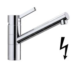 Blanco Tivo - Keukenkraan, Neerklapbaar Onder Raam, Chroom 518409