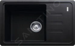 Franke Malta - Fragraniet Spoelbak BSG 611-62, 620x435 Mm, Onyx 114.0395.129