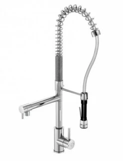 Steinberg 100 - Wastafelkraan Met Flexibele Arm En Sproeikop, Chroom 100 1480