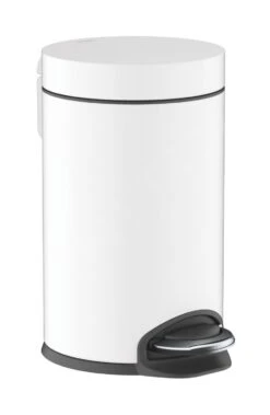 Hansgrohe AddStoris - Afvalemmer 3 L, Soft Close, Mat Wit 41775700