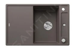 Blanco Axia III 45 - Silgranit Spoelbak, 780x510 Mm, Met Toebehoren, InFino, Grijs 527219