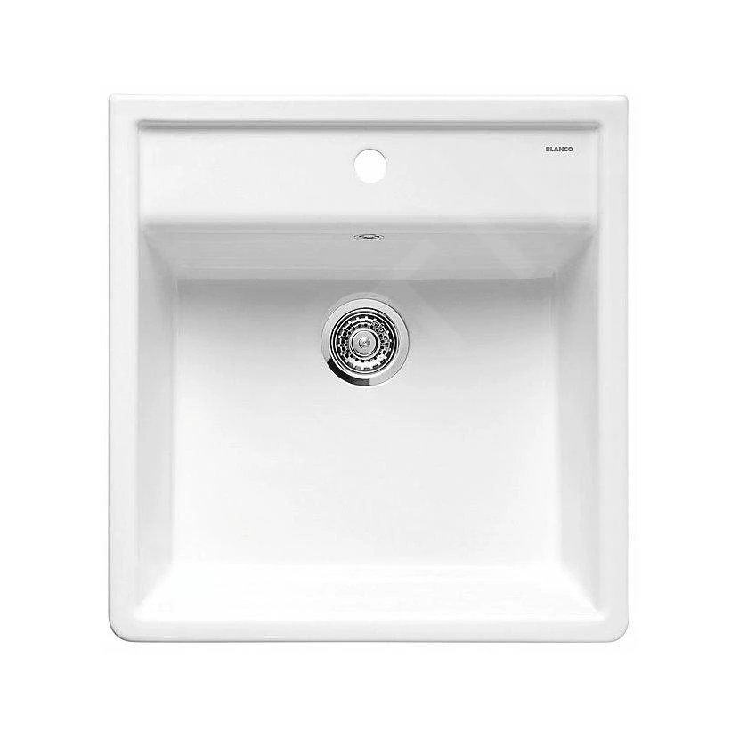Blanco Panor 60 - Keramische Spoelbak, 600x630 Mm, Glanzend Wit 514486