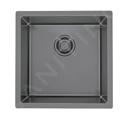 Alveus Quadrix Monarch - Spoelbak 450x450 Mm, Anthracite 1103320