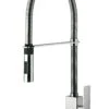 Paffoni Elle - Keukenkraan Met Uittrekbare Handdouche, Chroom EL179CR