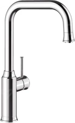Blanco Livia S - Keukenkraan Met Uittrekbare Sproeikop, Chroom 521288