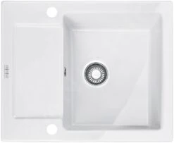 Franke Maris - Keramische Spoelbak MRK 611-62, 620x510 Mm, Glacier 124.0335.678