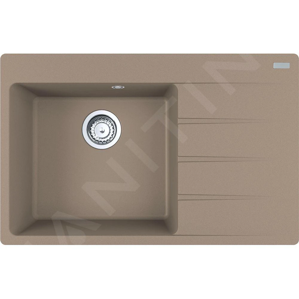 Franke Sets - Set G219, Fragraniet Spoelbak CNG 611-78 TL/2 En Keukenkraan FC 3055.424, Cashmere/chroom 114.0650.824 - Afbeelding 4