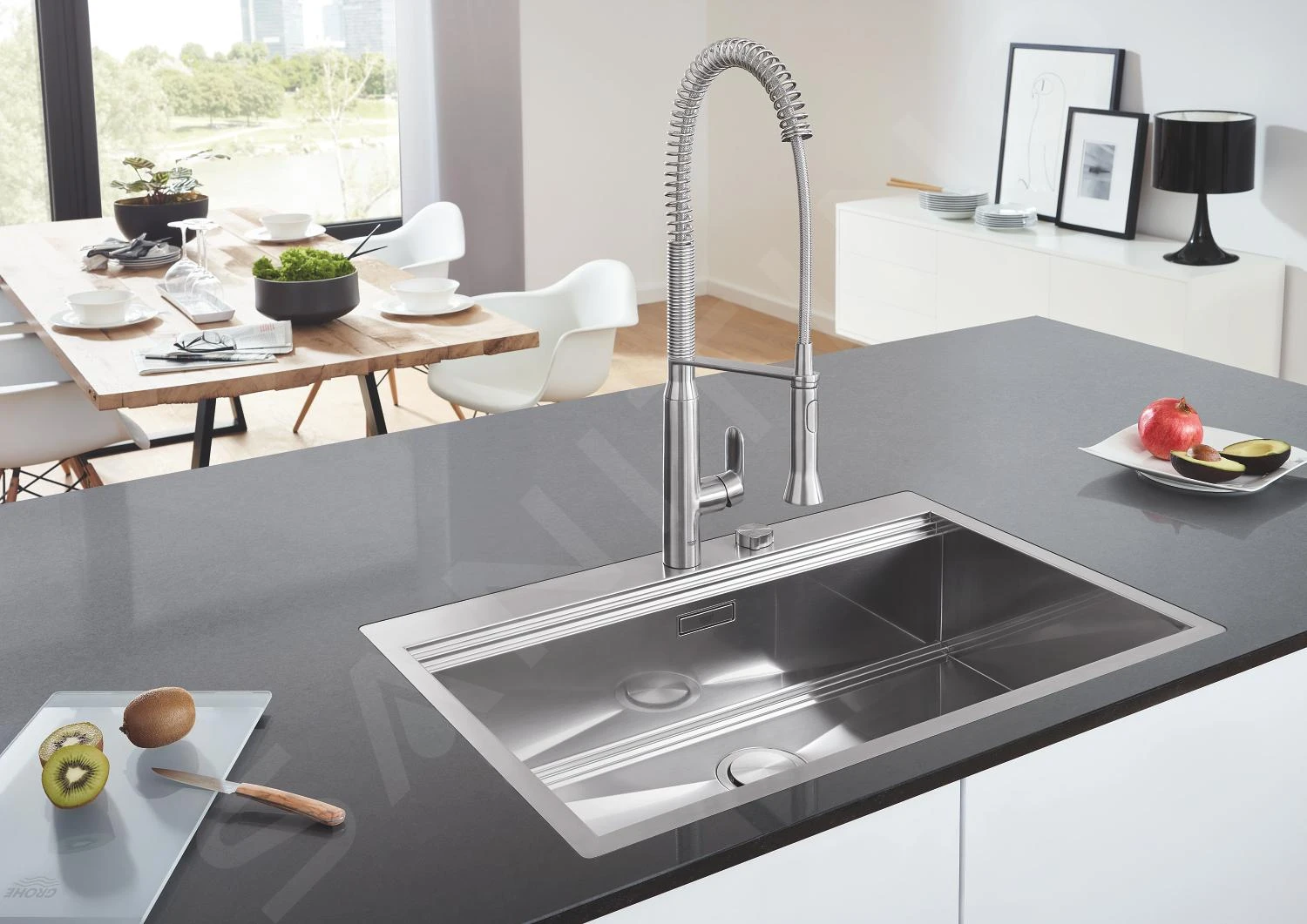 Grohe K7 - Keukenkraan, Supersteel 31379DC0 - Afbeelding 5