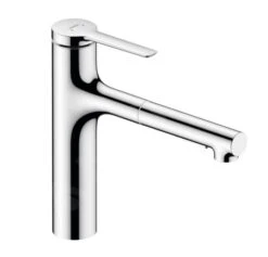 Hansgrohe Zesis M33 - Keukenkraan 160, Met Uittrekbare Sproeikop, SBox Lite, Chroom 74804000
