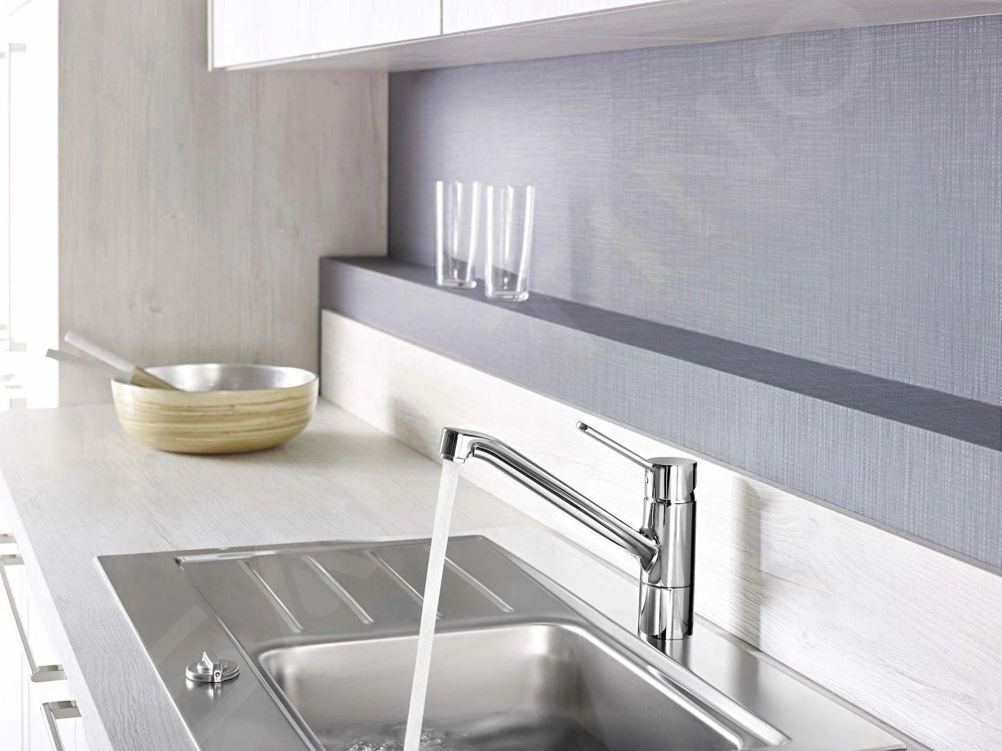 Hansa Primo - Keukenkraan, Chroom 49482203 - Afbeelding 3