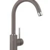 Blanco Mida - Keukenkraan, Grijs/chroom 526965