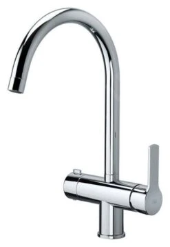 Paffoni West - Keukenkraan Met Stopkraan, Chroom WS184CR