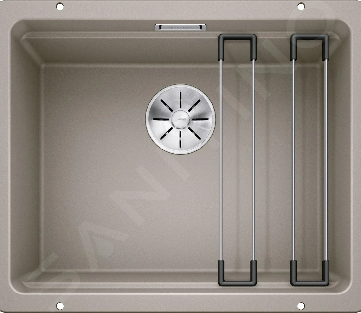 Blanco Etagon 500 - Silgranit Spoelbak, 530x460 Mm, Met Verschillende Niveaus, Tartufo 522234