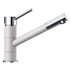 Blanco Kano - Keukenkraan, Wit/chroom 525030