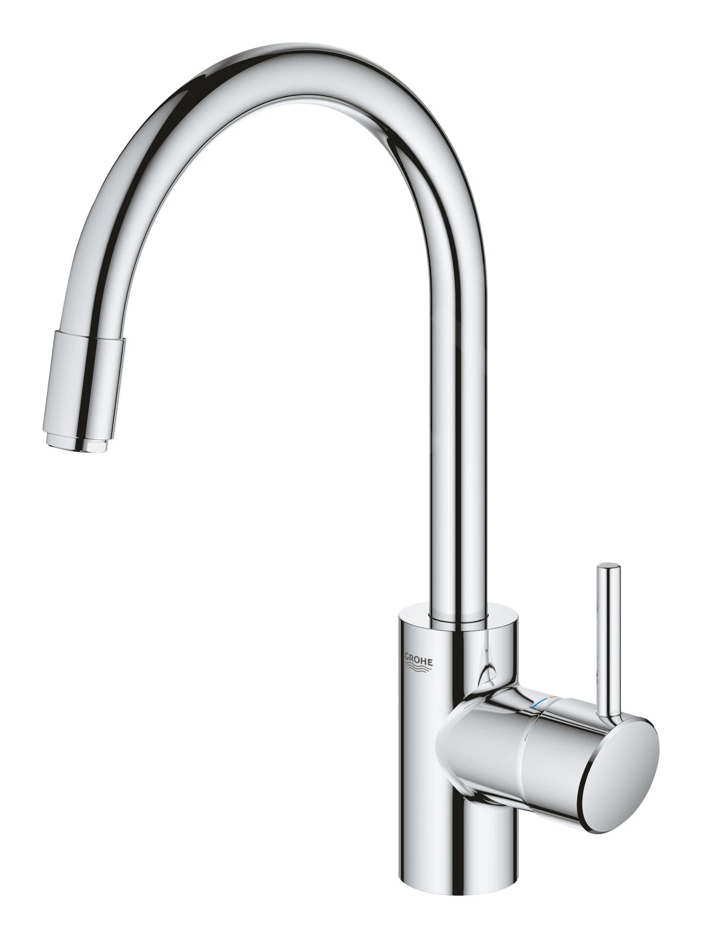 Grohe Concetto - Keukenkraan Met Uittrekbare Handdouche, Chroom 32663003 - Afbeelding 3