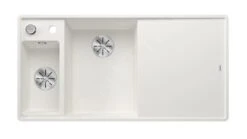 Blanco Axia III 6 - Silgranit Spoelbak, 990x500 Mm, Met Afvoerbediening En Toebehoren, InFino, Wit 524672