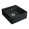 Villeroy & Boch Spoelbakken - Keramische Spoelbak 63x60 Cm, CeramicPlus, Ebony 632061S5