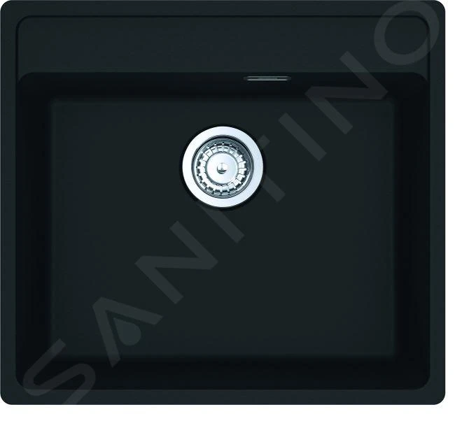 Franke Sets - Set G247, Fragraniet Spoelbak MRG 610-52 RTL En Keukenkraan FN 7394.031, Onyx/chroom 114.0675.634 - Afbeelding 4