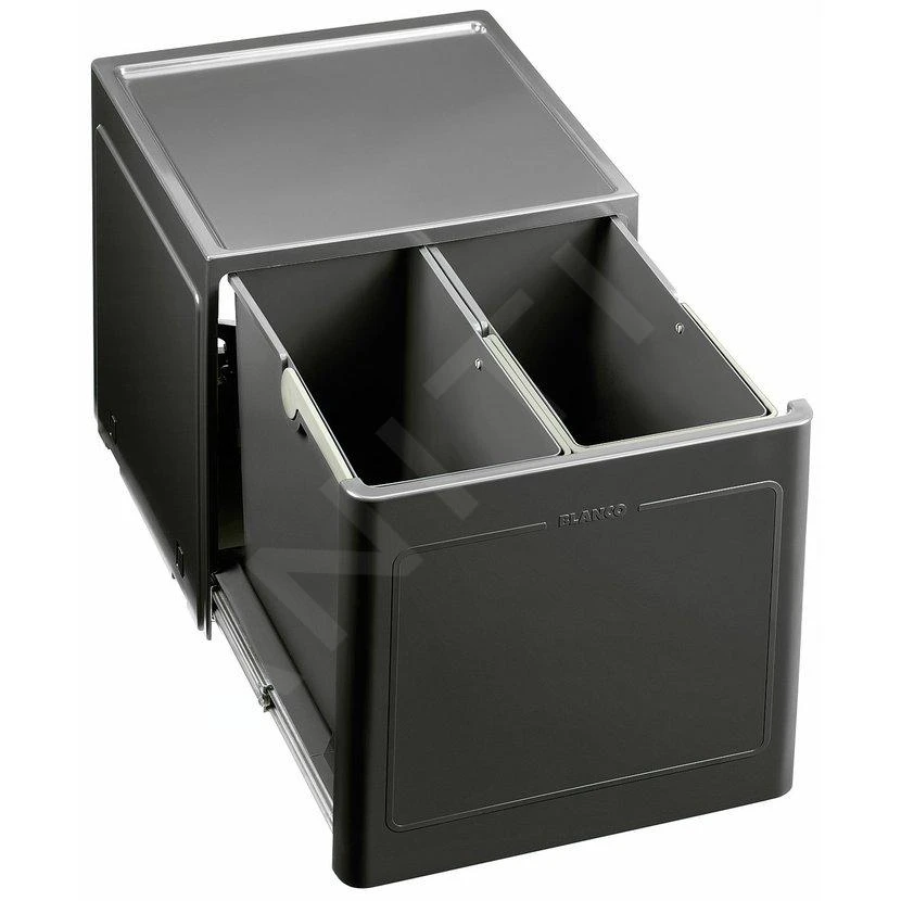 Blanco Botton Pro - Afvalsorteersysteem, Met Scheidingswand, Inhoud 26 L 517467