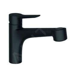 Kludi Mix - Keukenkraan Met Uittrekbare Sproeikop, Mat Zwart 329413975