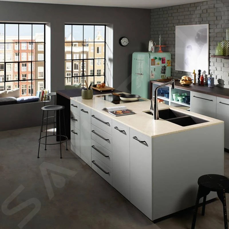 Hansgrohe Spoelbakken - Onderbouwspoelbak Graniet S510-U770, Zwart Grafiet 43434170 - Afbeelding 5