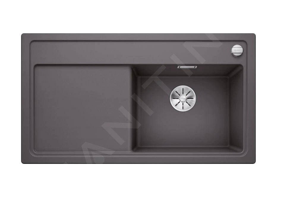 Blanco Zenar 5 - Silgranit Spoelbak, 915x510 Mm, InFino, Grijze Rots 523935