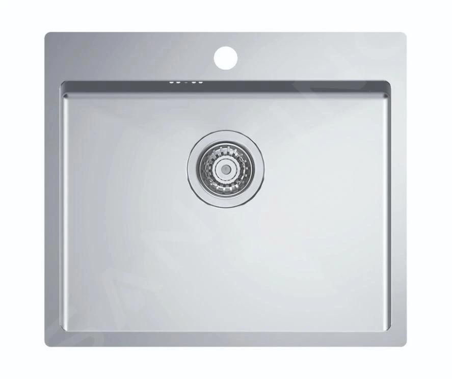 Alveus Quarto - Spoelbak 550x480 Mm, Rvs 1124382