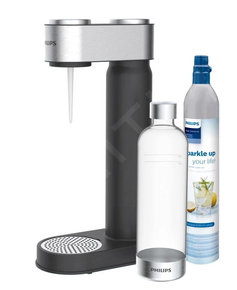 Philips GoZero - Sodamaker Viva Met Toebehoren, Zwart ADD4902BK/10
