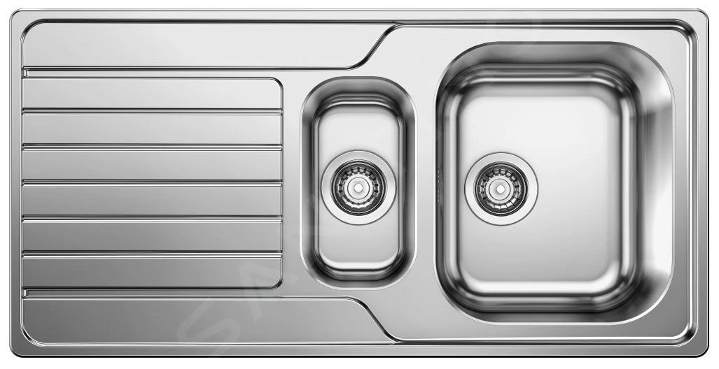 Blanco Dinas 6 - Spoelbak, 1000x500 Mm, Geborsteld Rvs 523375