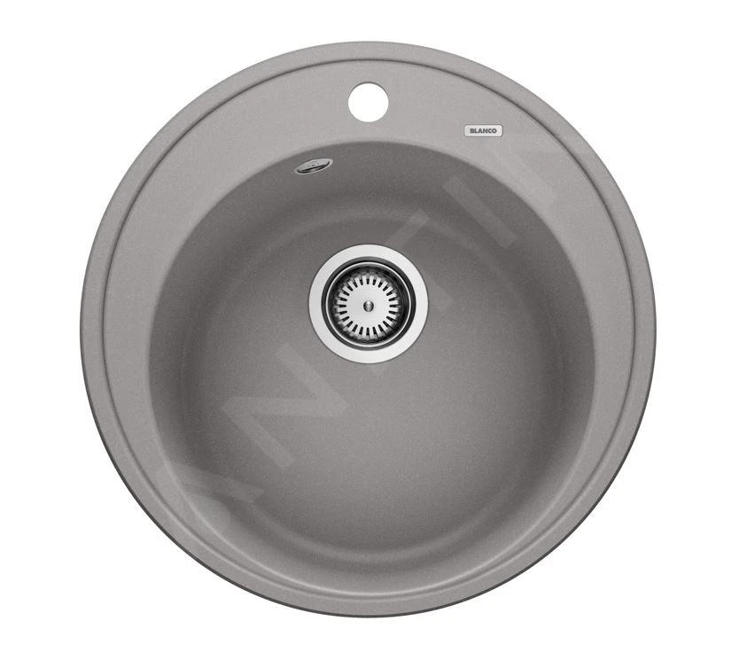 Blanco Riona 45 - Silgranit Spoelbak, Diameter 500 Mm, Aluminium 521397